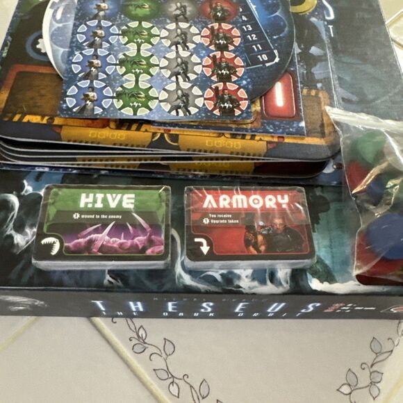Theseus The Dark Orbit Board Game with Hunters Expansion~Michal Dracz ~New Read - Picture 7 of 10